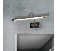 ValueLights | Chrome Integrated LED Picture Wall Light Fitting | Bath Wall Lights, Home Décor & Improvement Essential | IP44 Bathroom