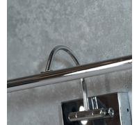 ValueLights | Chrome Integrated LED Picture Wall Light Fitting | Bath Wall Lights, Home Décor & Improvement Essential | IP44 Bathroom