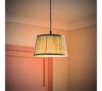 ValueLights | Alba Small Tapered Leaf Pleated Ceiling Lamp Shade and Bulb | Ceiling Lights, Home Décor & Improvement Essential
