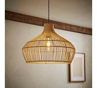 Valuelights Anais Natural Rattan Wicker Ceiling Lamp Shade (D)45.5Cm