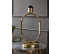 ValueLights | Antonia Brushed Gold Metal Oval Stem Table Lamp Base | Table Lamps, Home Décor & Improvement Essential