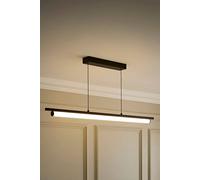 ValueLights Arley Matte Black Integrated LED Adjustable Drop Ceiling Light ValueLights Black