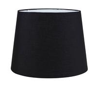 MiniSun | Extra Large Modern Tapered Light Shade in a Black Fabric Finish | Floor Lamps & Torchieres, Home Décor & Improvement Essential