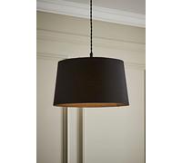 ValueLights | Aspen Black Tapered 35cm Easy Fit Pendant Lamp Shade | Ceiling Lights, Home Décor & Improvement Essential
