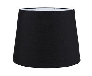 Valuelights Aspen Extra Large Modern Tapered Table Floor Lamp Light Shade With Black Fabric Finish (D)45.5Cm