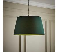 ValueLights Aspen Forest Green Tapered Easy Fit Pendant Lamp Shade in Bottle Green | Size: Large ValueLights Bottle Green Large