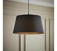 ValueLights | Aspen Grey Tapered 45cm Easy Fit Pendant Lamp Shade | Ceiling Lights, Home Décor & Improvement Essential