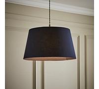 ValueLights | Aspen Navy Blue Tapered 45cm Easy Fit Pendant Lamp Shade | Ceiling Lights, Home Décor & Improvement Essential