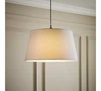 ValueLights | Aspen White Tapered 45cm Easy Fit Pendant Lamp Shade | Ceiling Lights, Home Décor & Improvement Essential