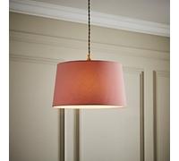 Valuelights Aspen Medium Blush Tapered Ceiling Lamp Shade (D)35Cm