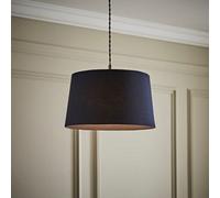 ValueLights | Aspen Navy Blue Tapered 35cm Easy Fit Pendant Lamp Shade | Ceiling Lights, Home Décor & Improvement Essential