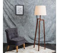 MiniSun | Modern Tapered Light Shade in a Beige Fabric Finish | Floor Lamps & Torchieres, Home Décor & Improvement Essential | 455mm Shade Width