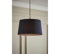 ValueLights | Aspen Navy Blue Tapered 45cm Easy Fit Pendant Lamp Shade | Ceiling Lights, Home Décor & Improvement Essential