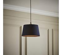 ValueLights | Aspen Navy Blue Tapered 25cm Easy Fit Pendant Lamp Shade | Ceiling Lights, Home Décor & Improvement Essential