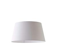ValueLights Aspen White Tapered Easy Fit Pendant Lamp Shade | Size: Large ValueLights White Large