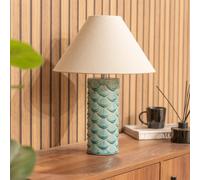 Athena Ceramic Table Lamp blue
