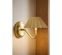 ValueLights Avery Portable Rechargeable Easy Fit Wall Light Fitting in Gold ValueLights Gold