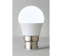 ValueLights 2 Pack B22 White Thermal Plastic Globe LED 4W Warm White 2700K 400lm Light Bulb ValueLights White