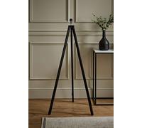 Valuelights Barbro Black Wood Tripod Floor Lamp Base