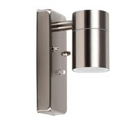 Barrow Silver Outdoor Wall Downlight ValueLights Silver One Size