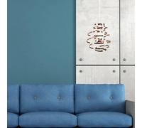 MiniSun | Contemporary Copper Metal Double Ribbon Spiral Ceiling Light Pendant | Pendant Lights, Home Décor & Improvement Essential | 300mm Shade Width