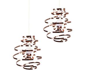 Valuelights Bensson Copper Ceiling Shade And Bulb (D)30Cm