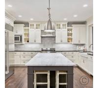 MiniSun Modern Polished Chrome Square Plate Adjustable IP44 Bathroom 4 Way Ceiling Spotlight - Complete with 4 x 5W Cool White GU10 LED Bulbs