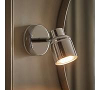 Valuelights Benton Chrome Single Ip44 Bathroom Wall Spotlight