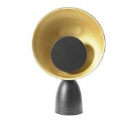 ValueLights | Black Integrated LED Table Lamp with Disc Design Shade Living Room Bedroom Light 2700K Warm White | Table Lamps, Home Décor & Improvement Essential