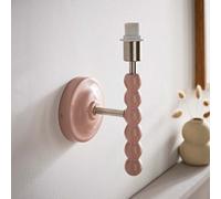 Valuelights Bobbin Rose Pink Wall Light Base