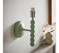 Valuelights Bobbin Sage Green Wall Light Base