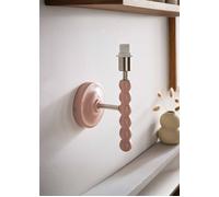 ValueLights | Bobbles Rose Pink Bobbin Wall Light Base | Wall Lights, Home Décor & Improvement Essential | Mains Wired