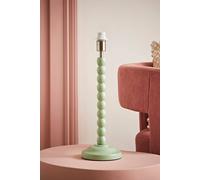 ValueLights Bobbins Sage Green Table Lamp Base Light in Pale Green ValueLights Pale Green
