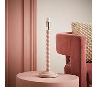 ValueLights | Rose Pink Blue Bobbin Stem Table Lamp Base | Table Lamps, Home Décor & Improvement Essential