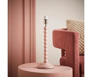 Valuelights Bobbles Rose Pink Bobbin Table Lamp Base