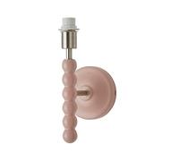 ValueLights | Bobbles Rose Pink Bobbin Wall Light Base | Wall Lights & Home Improvements Essential