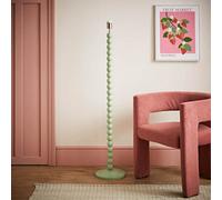 Valuelights Bobbles Sage Green Bobbin Floor Lamp Base
