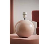 Valuelights Bosco Globe Ceramic Table Lamp Base In Natural Natural