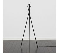 MiniSun | Modern Gloss Black Metal Floor Lamp Base | Floor Lamps & Torchieres, Home Décor & Improvement Essential