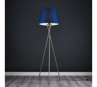 Camden Silver Floor Lamp ValueLights Silver One Size