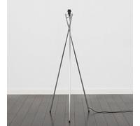 MiniSun | Modern Polished Chrome Floor Lamp Base | Floor Lamps & Torchieres, Home Décor & Improvement Essential
