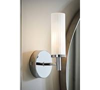 Canya Silver Bathroom Wall Light ValueLights Silver One Size