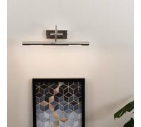 ValueLights Capri Adjustable Twin Bulb Picture Slim Wall Light with G9 Bulbs in Metallic Silver ValueLights Metallic Silver