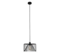 ValueLights Casco Black Ceiling Light Pendant ValueLights Black