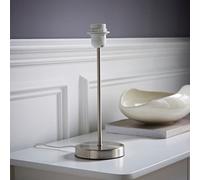 Valuelights Charles Brushed Chrome Table Lamp Base
