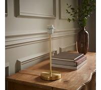 MiniSun | Modern Standard Table Lamp Base in a Gold Metal Finish | Table Lamps, Home Décor & Improvement Essential