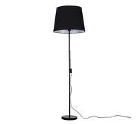 MiniSun | Modern Floor Lamp in a Black Metal Finish with an Extra Large Black Light Shade | Floor Lamps & Torchieres, Home Décor, Improvement & Lifestyle Essential