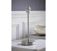 Valuelights Charles Brushed Chrome Table Lamp Base