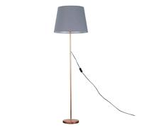 Charlie Modern Stem Copper Floor Lamp ValueLights Copper One Size