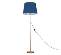 Charlie Modern Stem Copper Floor Lamp ValueLights Copper One Size